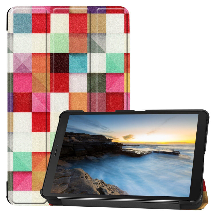 Чехол Smart Case для Samsung Galaxy Tab A 8.0 (2019) SM-T290, SM-T295 (Colorful Squares)