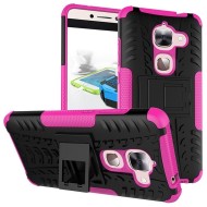 Чехол Hybrid Armor для LeEco Le Max2 (черный + розовый)
