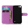 Чехол с визитницей для DOOGEE F3 / F3 Pro (фиолетовый)
