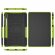 Чехол Hybrid Armor для Samsung Galaxy Tab S7+ (Plus) SM-T970 / SM-T975 и Galaxy Tab S8+ (Plus) SM-X800 / SM-X806 (черный + зеленый)