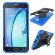Чехол Hybrid Armor для Samsung Galaxy J7 Prime SM-G610F/DS (черный + голубой) (On7 2016 SM-G6100)