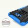 Чехол Hybrid Armor для Samsung Galaxy J7 Prime SM-G610F/DS (черный + голубой) (On7 2016 SM-G6100)