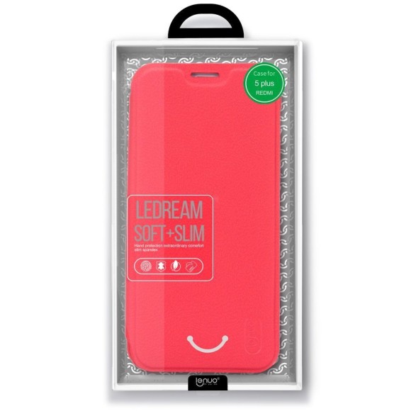 Чехол LENUO для Xiaomi Redmi 5 Plus (красный)