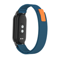 Ремешок с нейлоновой петлей для Xiaomi Mi Smart Band 8, Xiaomi Mi Band 8 (синий) Ремешок с нейлоновой петлей для Xiaomi Mi Smart Band 8, Xiaomi Mi Band 8 (синий)