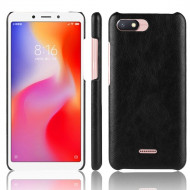 Чехол Litchi Texture для Xiaomi Redmi 6A (черный) Чехол Litchi Texture для Xiaomi Redmi 6A (черный)