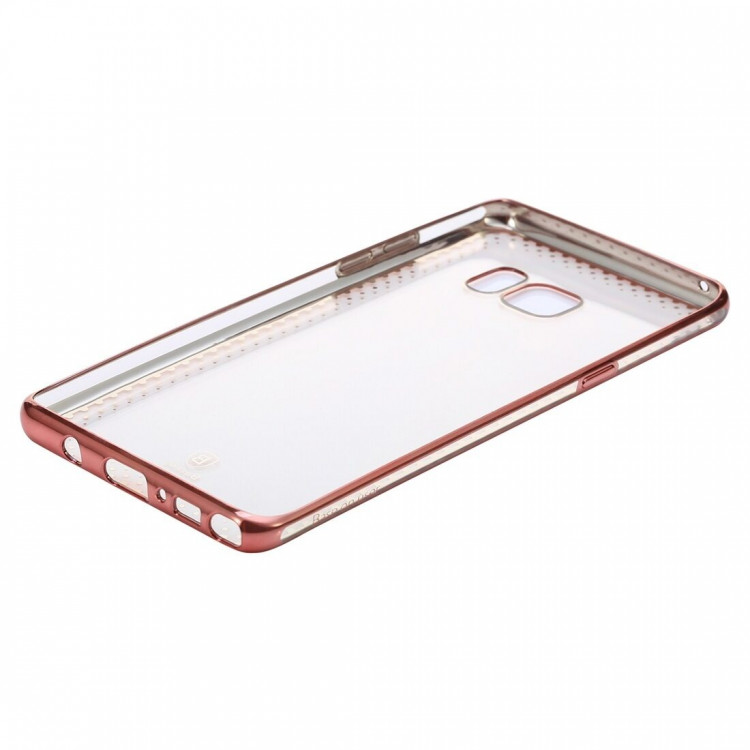 Чехол BASEUS Electroplated для Samsung Galaxy Note 7 (розовое золото)