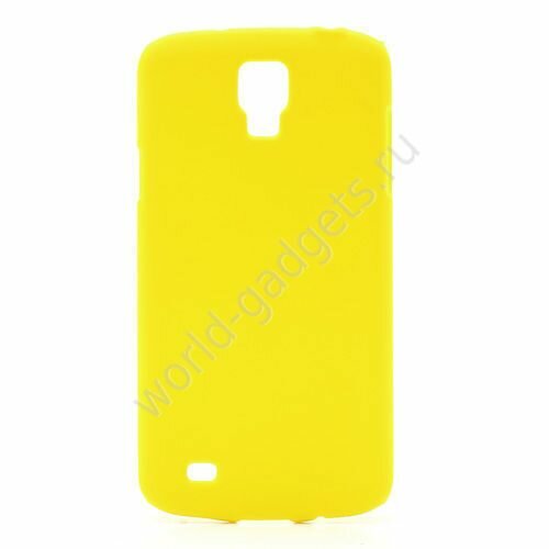 Пластиковый чехол для Samsung Galaxy S4 Active / i9295 (желтый)