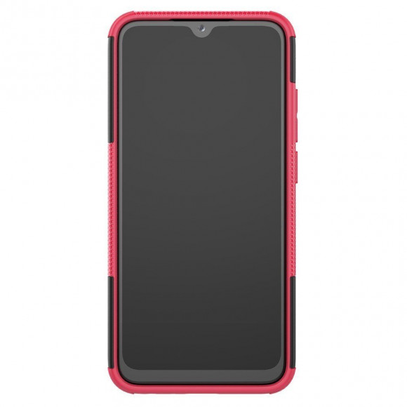 Чехол Hybrid Armor для Xiaomi Redmi Note 8 (черный + розовый) Чехол Hybrid Armor для Xiaomi Redmi Note 8 (черный + розовый)