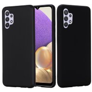 Силиконовый чехол Mobile Shell для Samsung Galaxy A32 SM-A325F (черный)