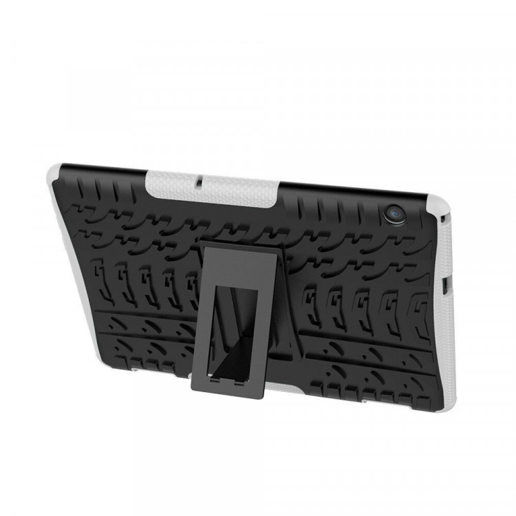 Чехол Hybrid Armor для Huawei MediaPad T5 10 (черный + белый)