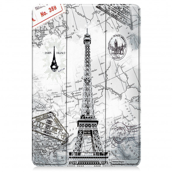 Чехол для планшета Teclast P20HD, P20S, Teclast M40 PRO, M40, M40S, Эйфелева башня в Париже Чехол для планшета Teclast P20HD, P20S, Teclast M40 PRO, M40, M40S, Эйфелева башня в Париже