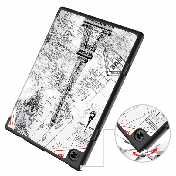 Чехол для планшета Teclast P20HD, P20S, Teclast M40 PRO, M40, M40S, Эйфелева башня в Париже Чехол для планшета Teclast P20HD, P20S, Teclast M40 PRO, M40, M40S, Эйфелева башня в Париже