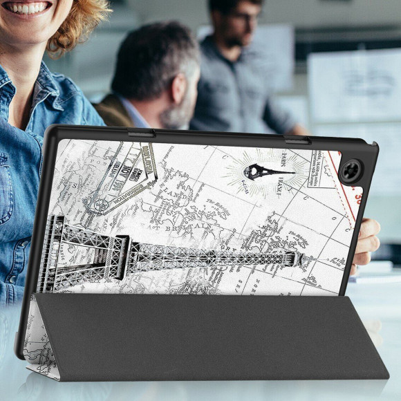 Чехол для планшета Teclast P20HD, P20S, Teclast M40 PRO, M40, M40S, Эйфелева башня в Париже Чехол для планшета Teclast P20HD, P20S, Teclast M40 PRO, M40, M40S, Эйфелева башня в Париже