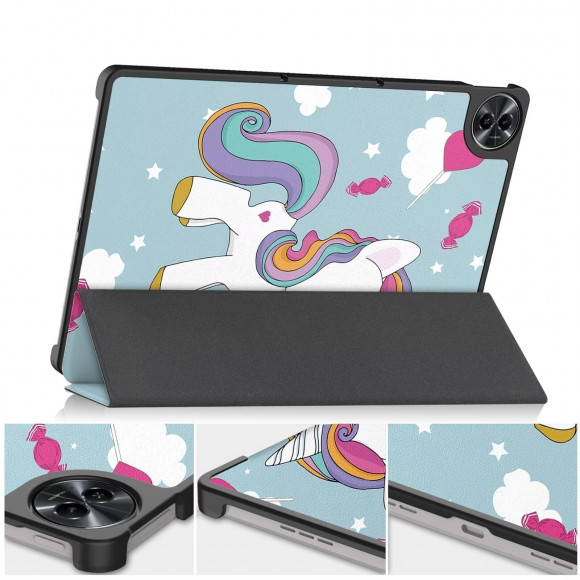 Чехол Smart Case для Realme Pad 2 (Unicorn)