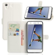 Чехол с визитницей для Huawei Y6 II (белый) Чехол с визитницей для Huawei Y6 II (белый)