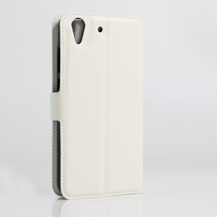 Чехол с визитницей для Huawei Y6 II (белый)