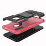 Чехол Hybrid Armor для Samsung Galaxy A8s (черный + розовый)