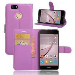 Чехол с визитницей для Huawei Nova (фиолетовый)