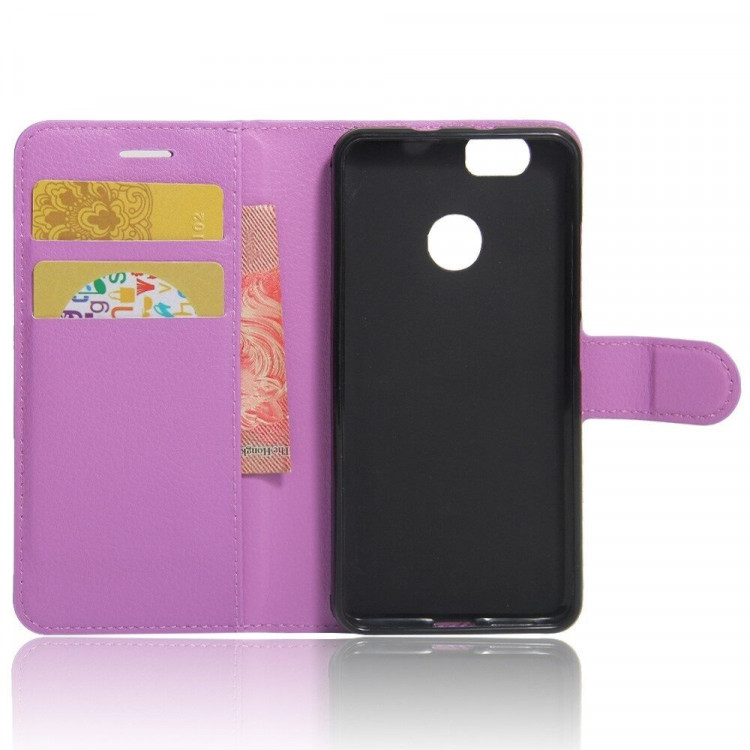 Чехол с визитницей для Huawei Nova (фиолетовый)
