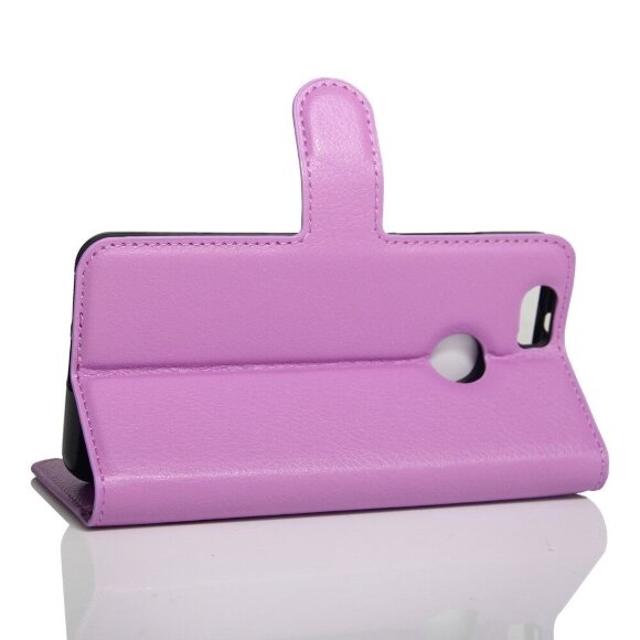 Чехол с визитницей для Huawei Nova (фиолетовый) Чехол с визитницей для Huawei Nova (фиолетовый)