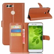 Чехол с визитницей для Huawei Nova 2 (коричневый)