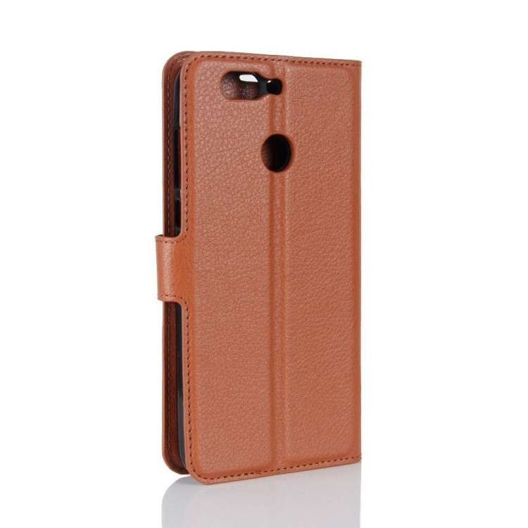 Чехол с визитницей для Huawei Nova 2 (коричневый)