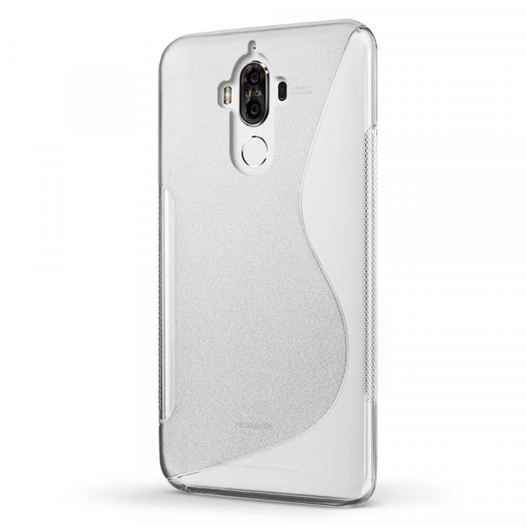 Нескользящий чехол для Huawei Mate 9 Pro (прозрачный)