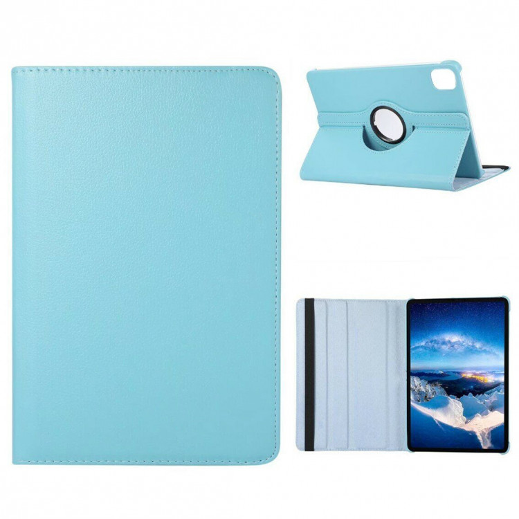 Поворотный чехол для Xiaomi Pad 5 Pro 12.4 дюйма (голубой)