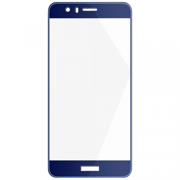 Защитное стекло 3D для Huawei Honor 8 (синий)