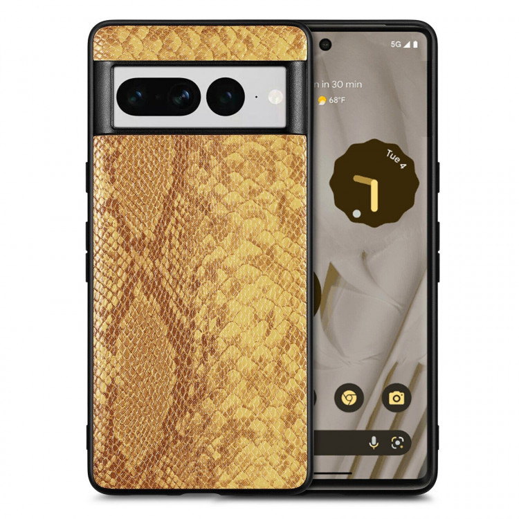 Чехол Snakeskin для Google Pixel 7 Pro (желтый)