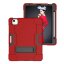 Гибридный TPU чехол для Apple iPad Pro 11 / iPad Air 4 (2020) / iPad Air 5 (2022) (красный+черный)