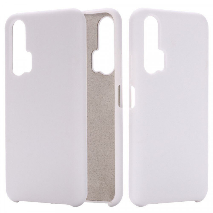 Силиконовый чехол Mobile Shell для Honor 20 Pro (белый)