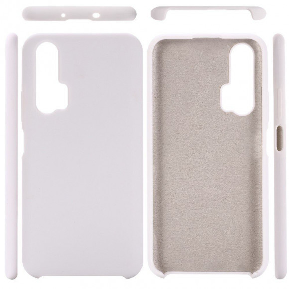 Силиконовый чехол Mobile Shell для Honor 20 Pro (белый)