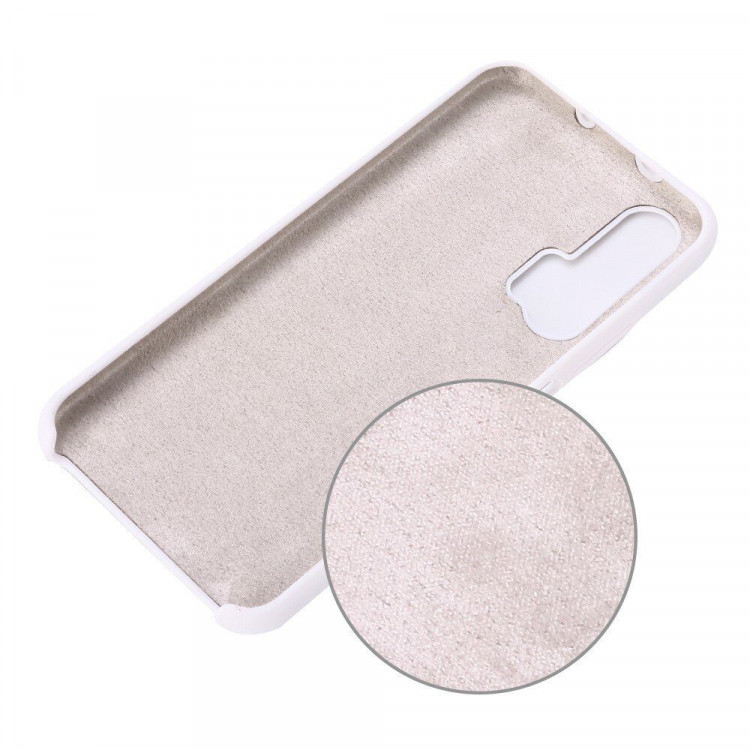 Силиконовый чехол Mobile Shell для Honor 20 Pro (белый)