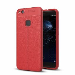 Чехол-накладка Litchi Grain для Huawei P10 Lite (красный)