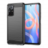 Чехол-накладка Carbon Fibre для Xiaomi Poco M4 Pro 5G (черный)