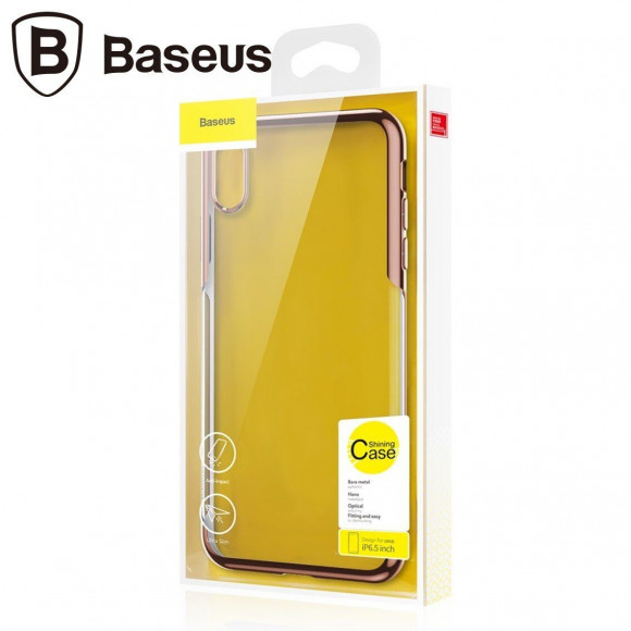 Чехол Baseus Shining Series для iPhone XS Max (золотой) Чехол Baseus Shining Series для iPhone XS Max (золотой)