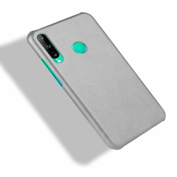 Кожаная накладка-чехол для Huawei P40 lite E / Honor 9C (серый) Кожаная накладка-чехол для Huawei P40 lite E / Honor 9C (серый)