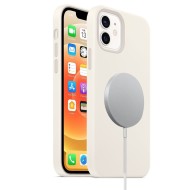 Чехол MagSafe для iPhone 12 mini (белый) Чехол MagSafe для iPhone 12 mini (белый)
