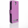 Чехол с визитницей для Lenovo Vibe C2 Power (фиолетовый)