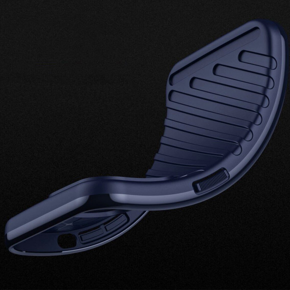 Чехол-накладка Thunder Series для Google Pixel 6a (темно-синий)