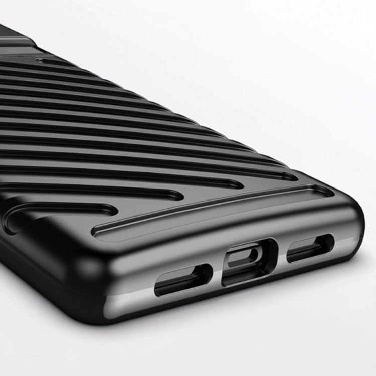 Чехол-накладка Thunder Series для Google Pixel 6 (черный)