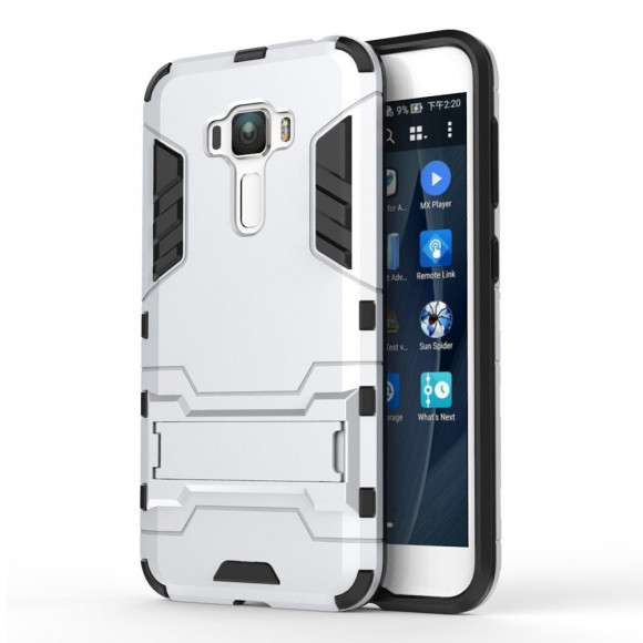 Чехол Duty Armor для ASUS Zenfone 3 ZE552KL (серебряный) Чехол Duty Armor для ASUS Zenfone 3 ZE552KL (серебряный)