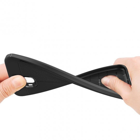 Чехол-накладка Litchi Grain для Asus Zenfone 4 Selfie Pro ZD552KL (серый) Чехол-накладка Litchi Grain для Asus Zenfone 4 Selfie Pro ZD552KL (серый)