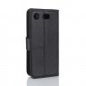 Чехол с визитницей для Sony Xperia XZ1 Compact (черный)