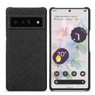 Тканевый чехол Full Cloth Texture для Google Pixel 6 (черный) Тканевый чехол Full Cloth Texture для Google Pixel 6 (черный)