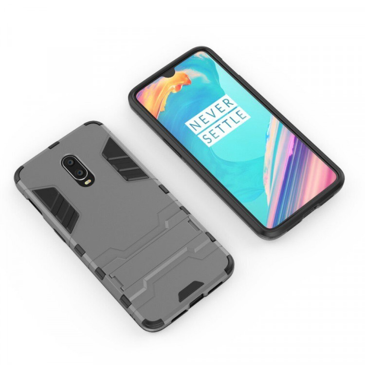 Чехол Duty Armor для Oneplus 7 (серый)