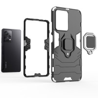 Чехол Armor Ring Holder для Xiaomi Redmi Note 12 Pro (черный)