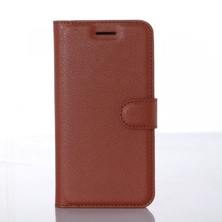 Чехол с визитницей для DOOGEE F3 / F3 Pro (коричневый)