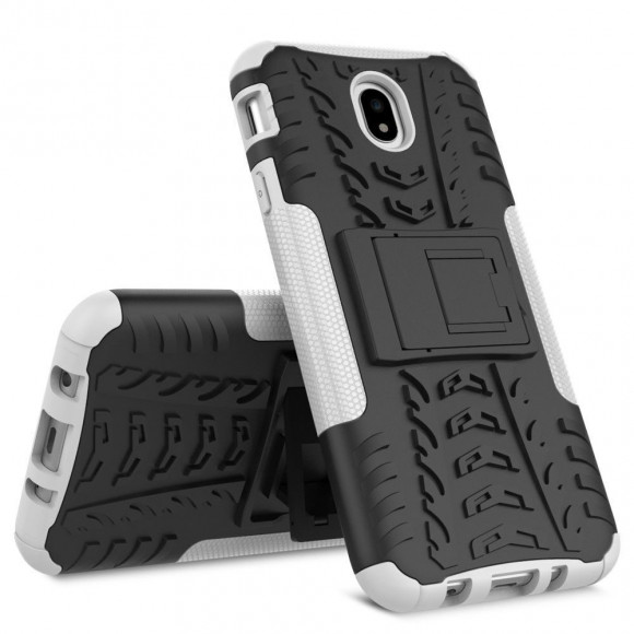 Чехол Hybrid Armor для Samsung Galaxy J7 2017 (черный + белый) Чехол Hybrid Armor для Samsung Galaxy J7 2017 (черный + белый)